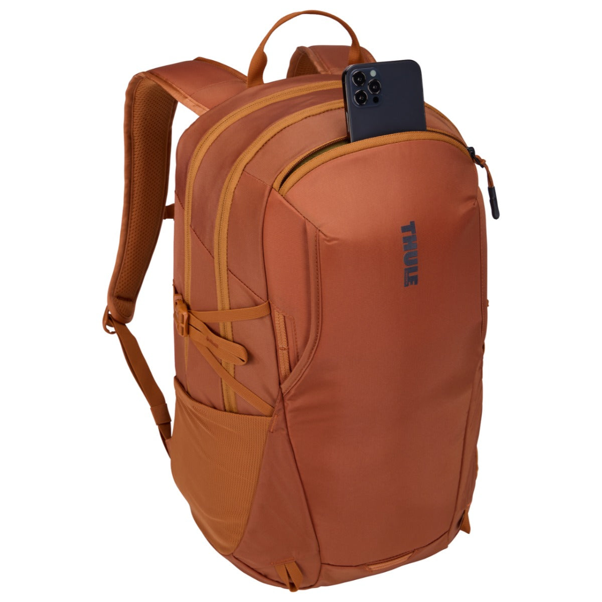 Rucsac urban cu compartiment laptop, Thule, EnRoute Backpack, 23L, Natural orange