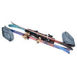 Geanta schi Thule RoundTrip Double Ski Roller 192cm, Negru, 2024