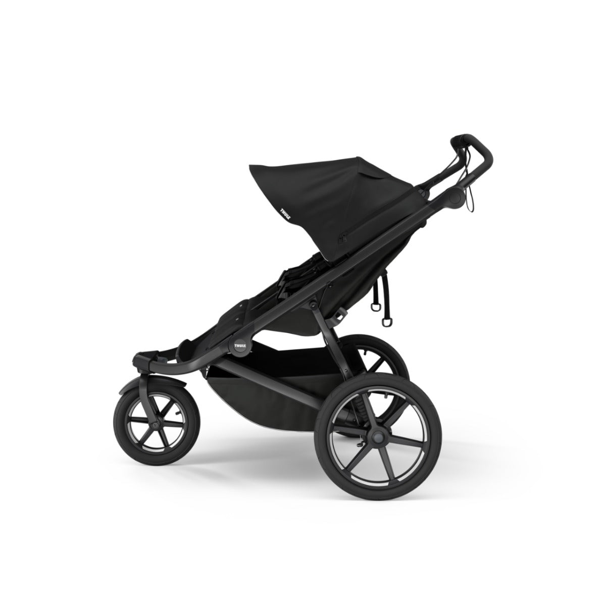 Carucior Thule Urban Glide 3 Double cu catarama hamului magnetica, Black