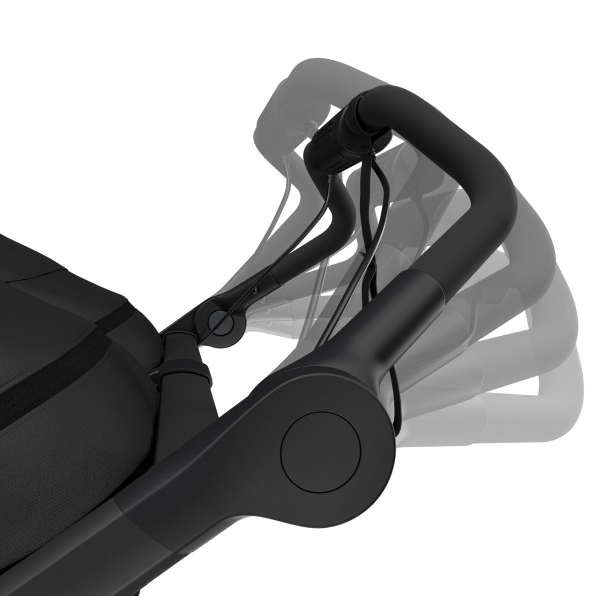 Carucior Thule Urban Glide 3 Double cu catarama hamului magnetica, Black