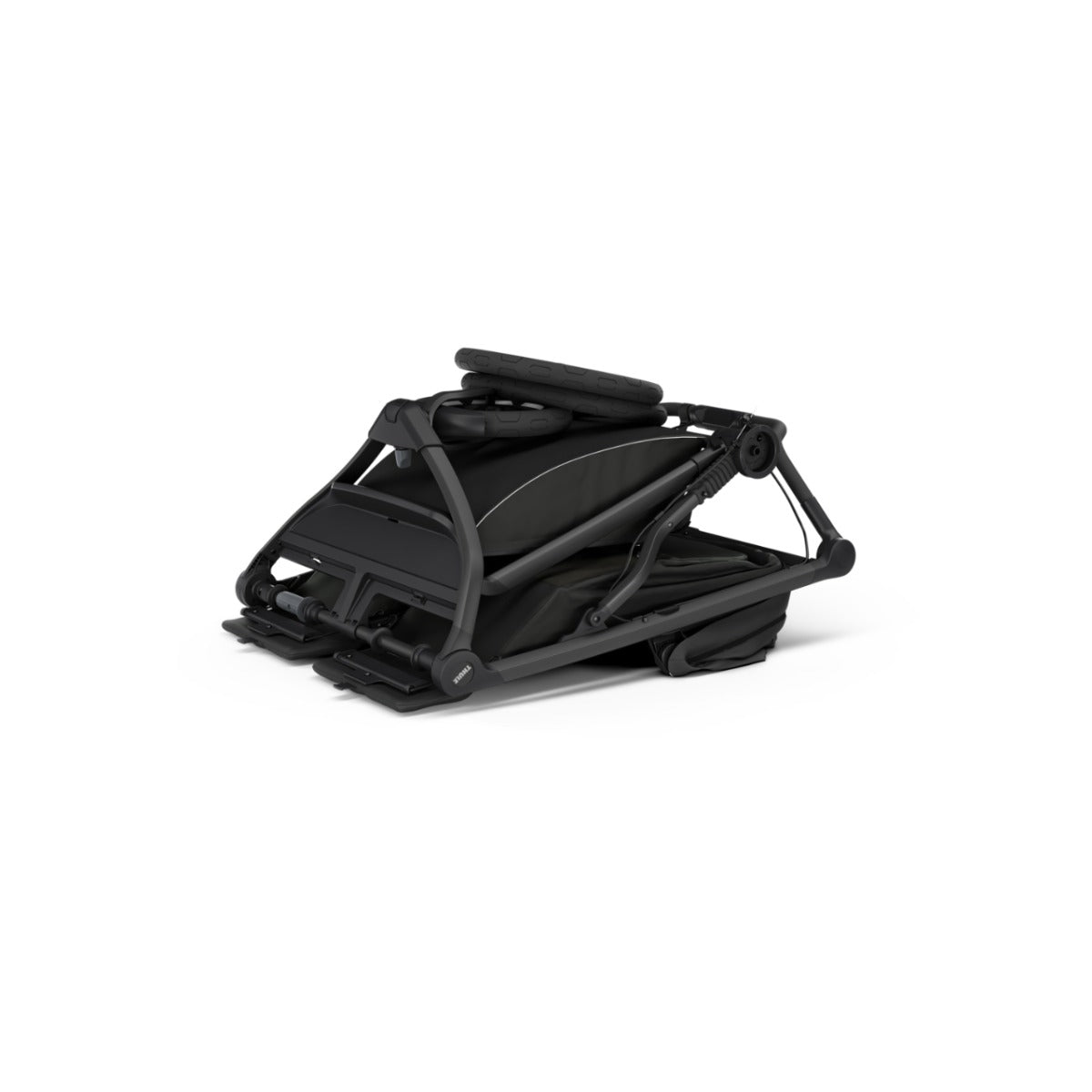 Carucior Thule Urban Glide 3 Double cu catarama hamului magnetica, Black