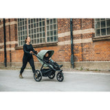Carucior Thule Urban Glide 3 all-terrain cu catarama hamului magnetica, Mist green