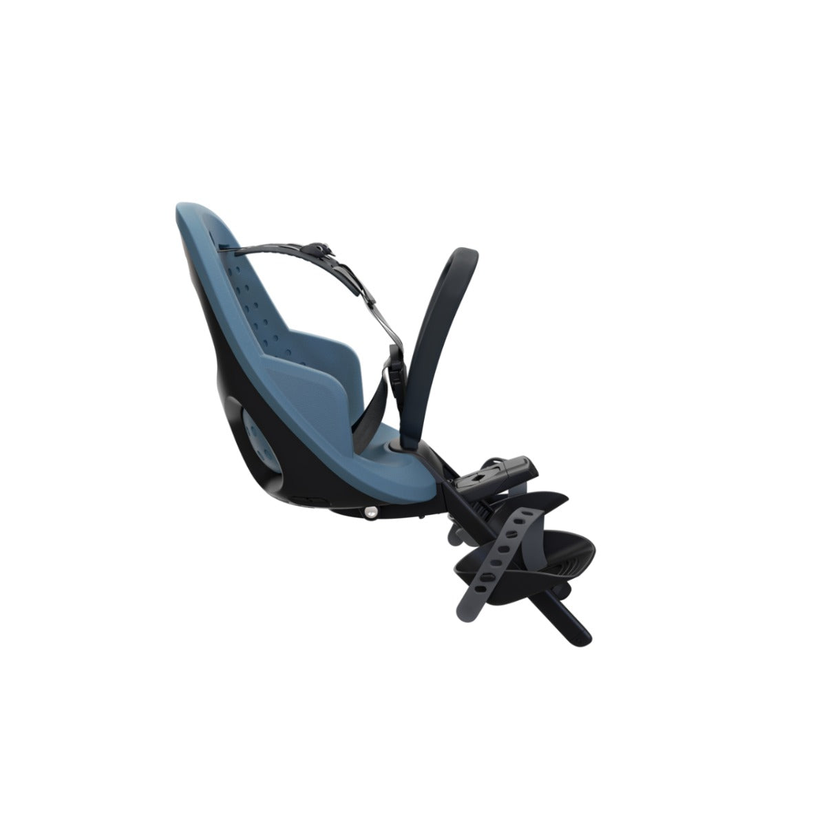 Scaun pentru copii, Thule Yepp 2 Mini Aegean Blue Front mounted, cu montare pe bicicleta in fata