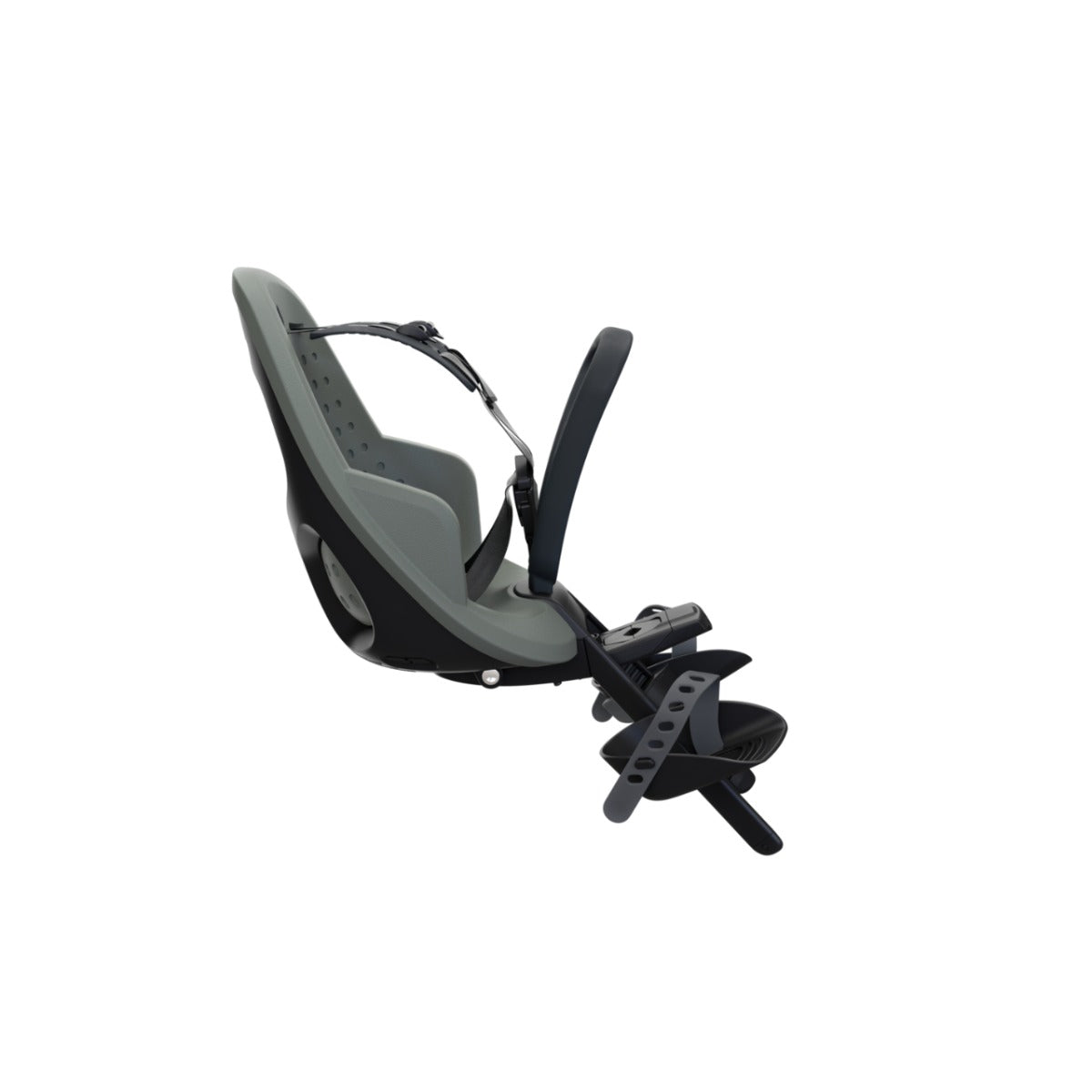 Scaun pentru copii, cu montare pe bicicleta in fata - Thule Yepp 2 Mini Front mounted, Agave