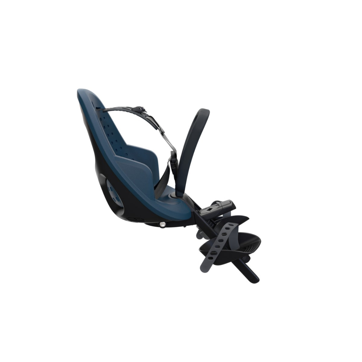 Scaun pentru copii, Thule Yepp 2 Mini Majolica Blue Front mounted, cu montare pe bicicleta in fata