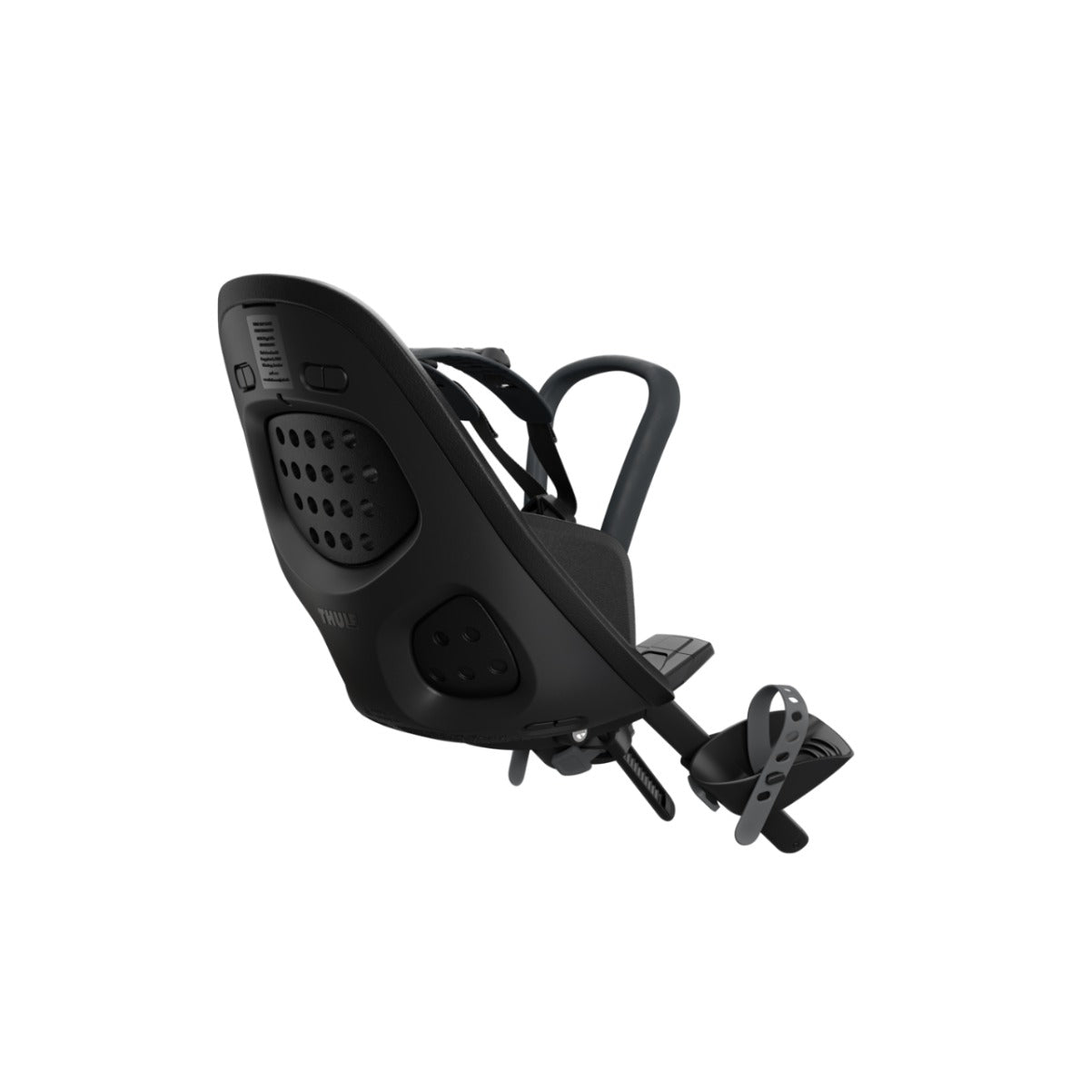 Scaun pentru copii, Thule Yepp 2 Mini Midnight Black Front mounted, cu montare pe bicicleta in fata
