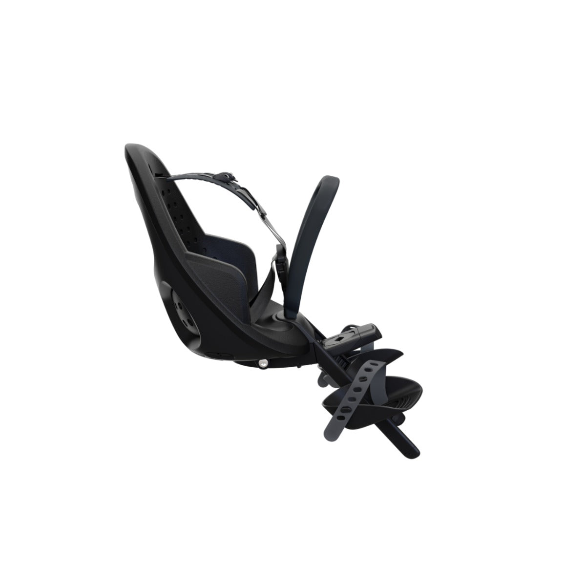 Scaun pentru copii, Thule Yepp 2 Mini Midnight Black Front mounted, cu montare pe bicicleta in fata