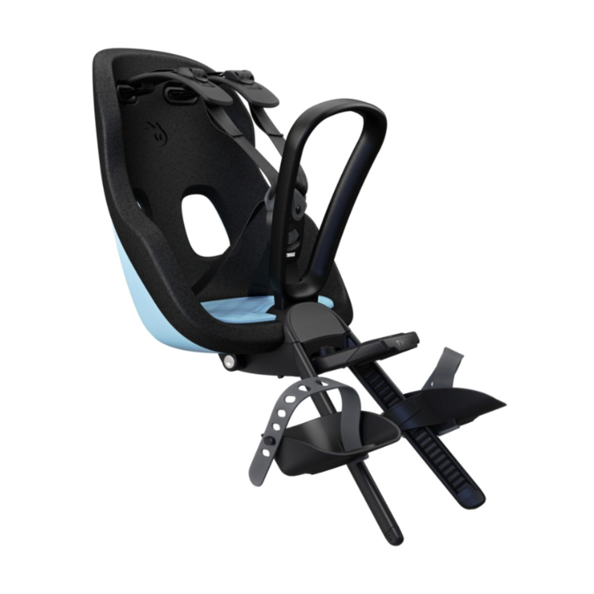 Scaun pentru copii, cu montare pe bicicleta in fata - Thule Yepp Nexxt 2 Mini Front mounted, Aquamarine