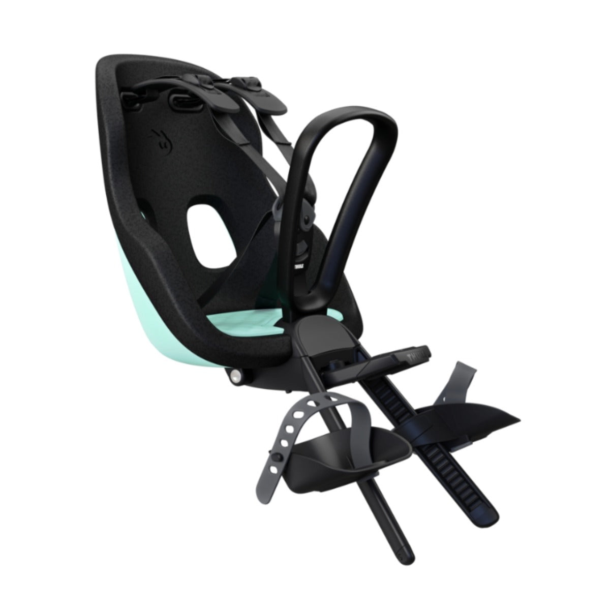 Scaun pentru copii, Thule Yepp Nexxt 2 Mini Mint Green Front mounted, cu montare pe bicicleta in fata