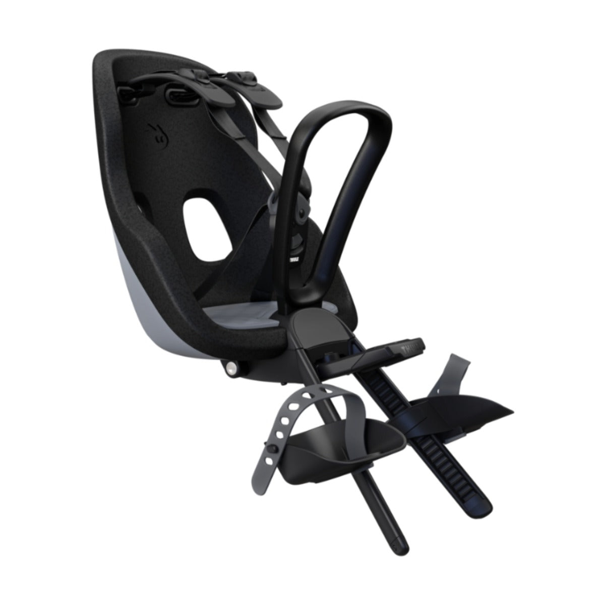 Scaun pentru copii, cu montare pe bicicleta in fata - Thule Yepp Nexxt 2 Mini Front mounted, Monument Gray