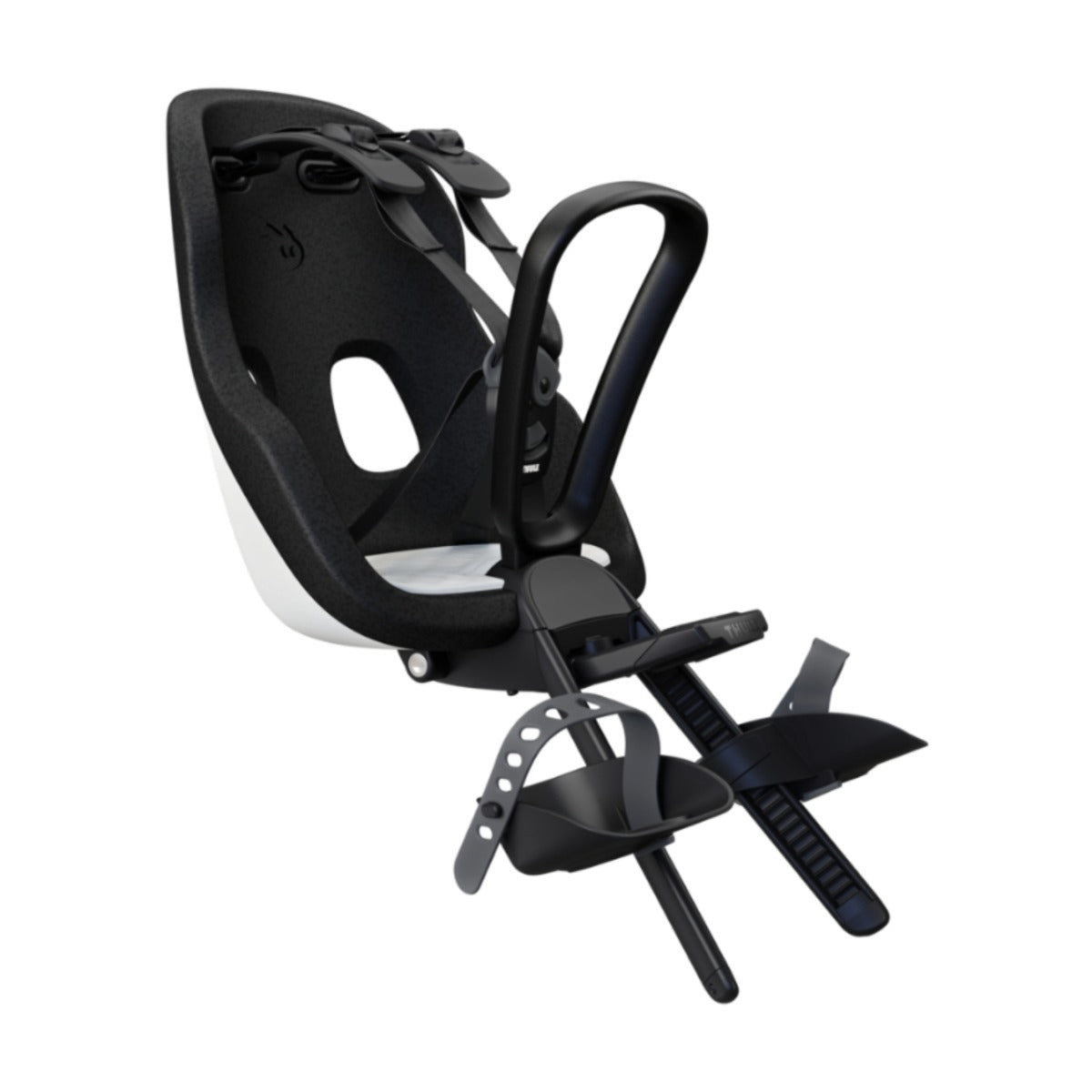 Scaun pentru copii, cu montare pe bicicleta in fata - Thule Yepp Nexxt 2 Mini Front mounted, Snow White