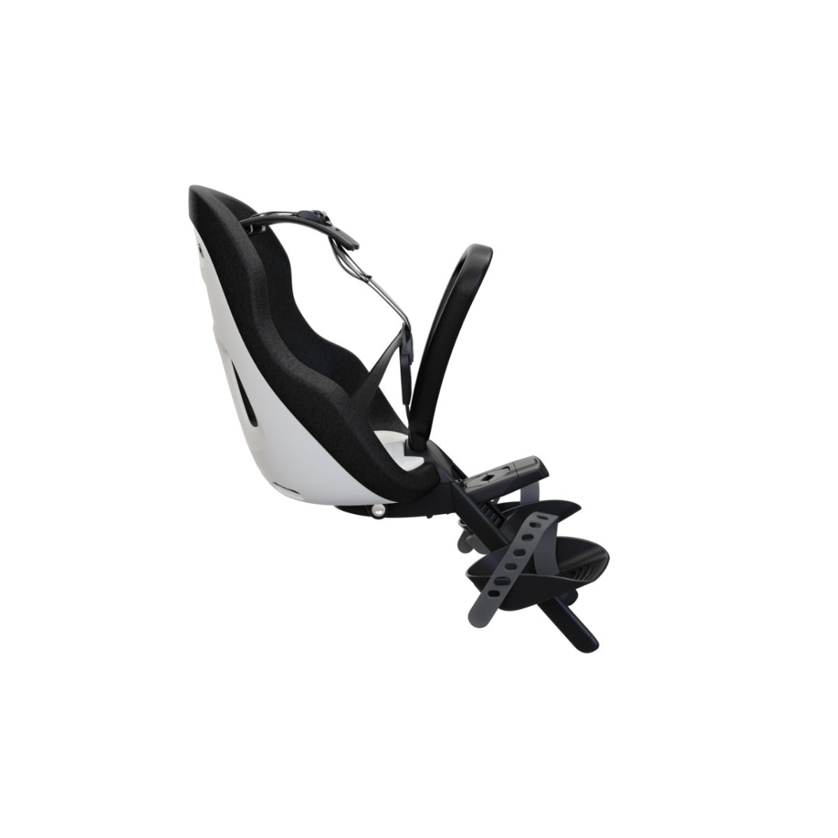 Scaun pentru copii, Thule Yepp Nexxt 2 Mini Snow White Front mounted, cu montare pe bicicleta in fata