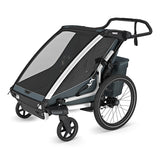 Carucior multisport double Thule Chariot Cross 2, Dark Slate