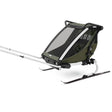 Carucior multisport Thule Chariot Lite double Vintage Green