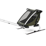Carucior multisport Thule Chariot Lite double Vintage Green
