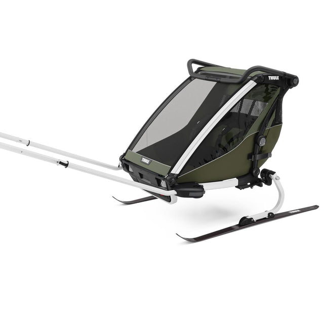 Carucior multisport Thule Chariot Lite double Vintage Green