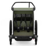 Carucior multisport Thule Chariot Lite double, Vintage Green