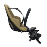 Scaun pentru copii, cu montare pe bicicleta in fata - Thule Yepp 2 Mini Front mounted, Fennel Tan