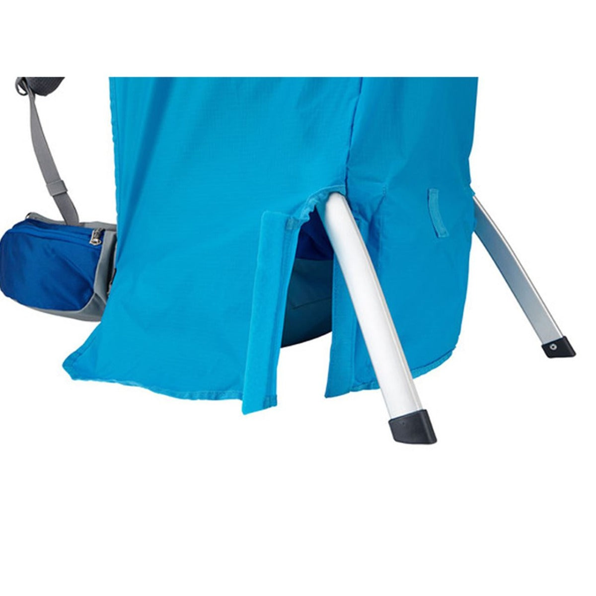 Husa de protectie ploaie pentru rucsacuri transport copii, Thule, Sapling Child Carrier, Albastru