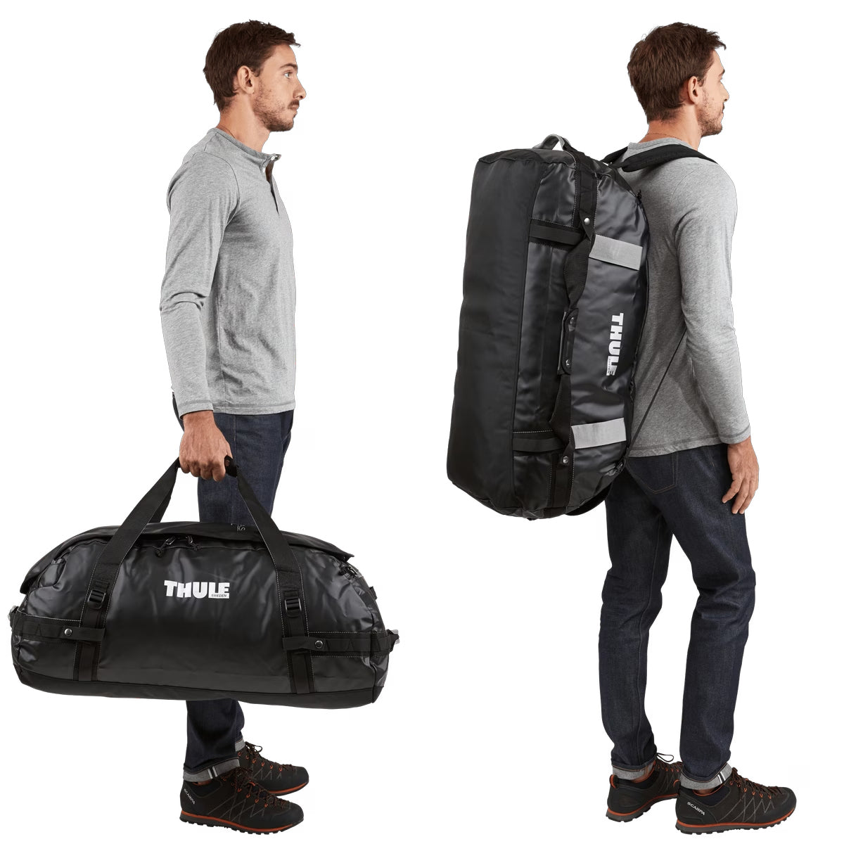Geanta voiaj, Thule, Chasm, 90L, Olivine, model 2020