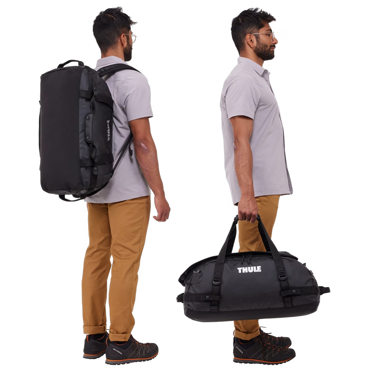 Geanta voiaj duffel, Thule, Chasm, 40L, Black