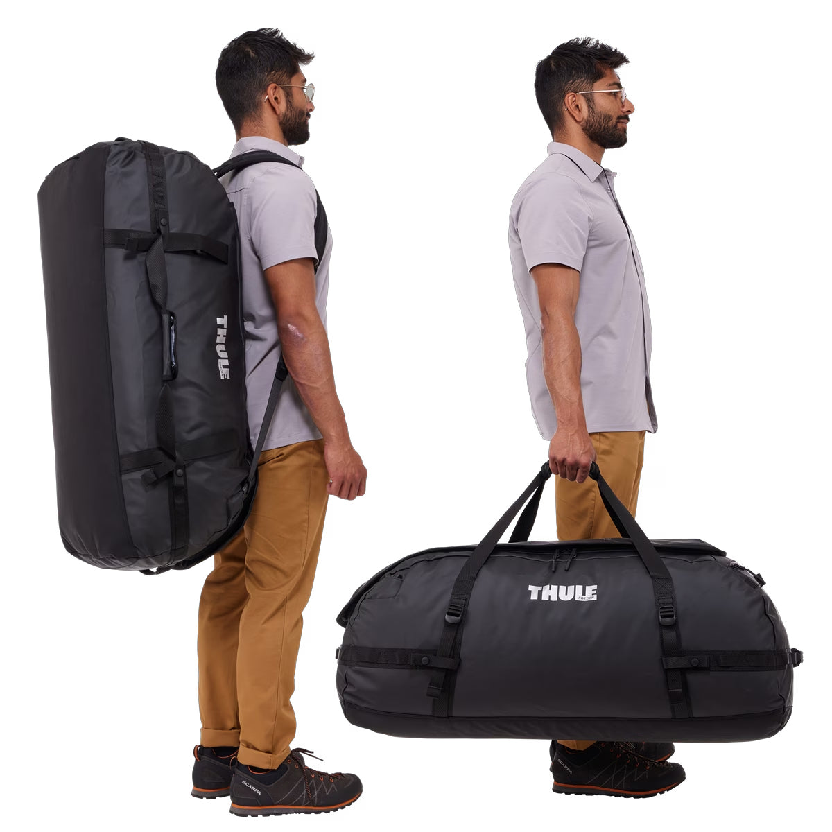 Geanta voiaj duffel, Thule, Chasm, 130L, Black