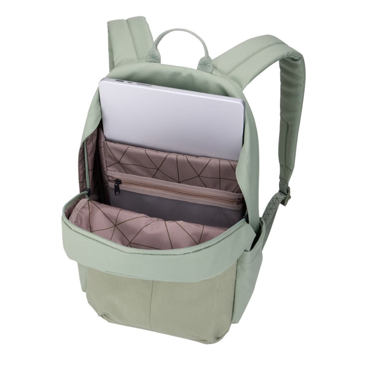 Rucsac urban cu compartiment laptop, Thule, Indago, 23L, Quiet green