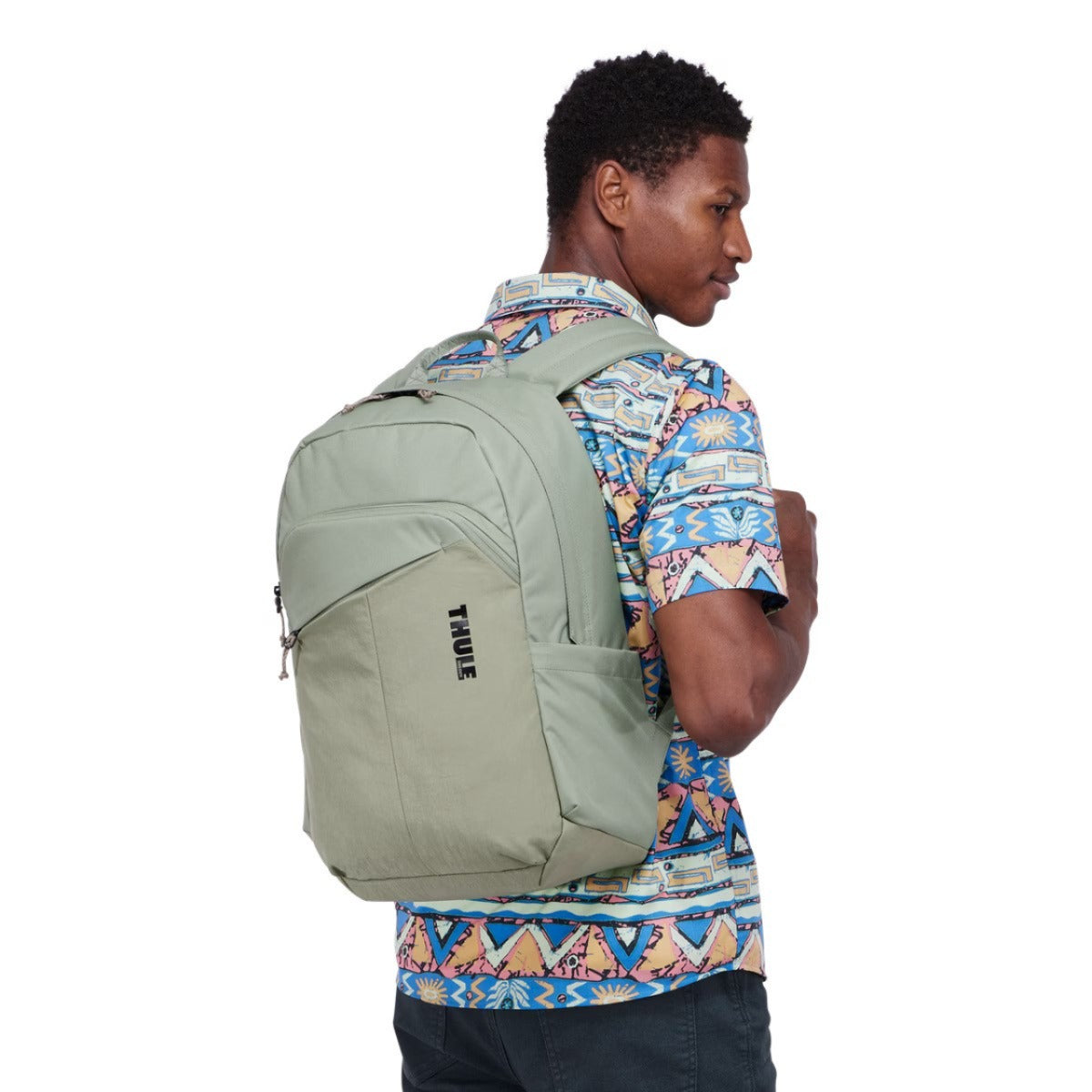 Rucsac urban cu compartiment laptop, Thule, Indago, 23L, Quiet green
