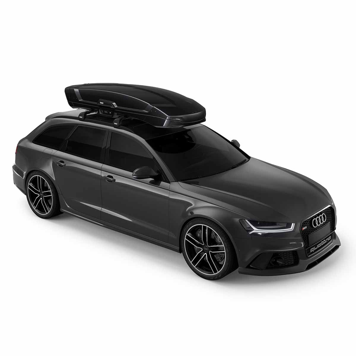 Cutie portbagaj Thule Vector L Negru Metalic