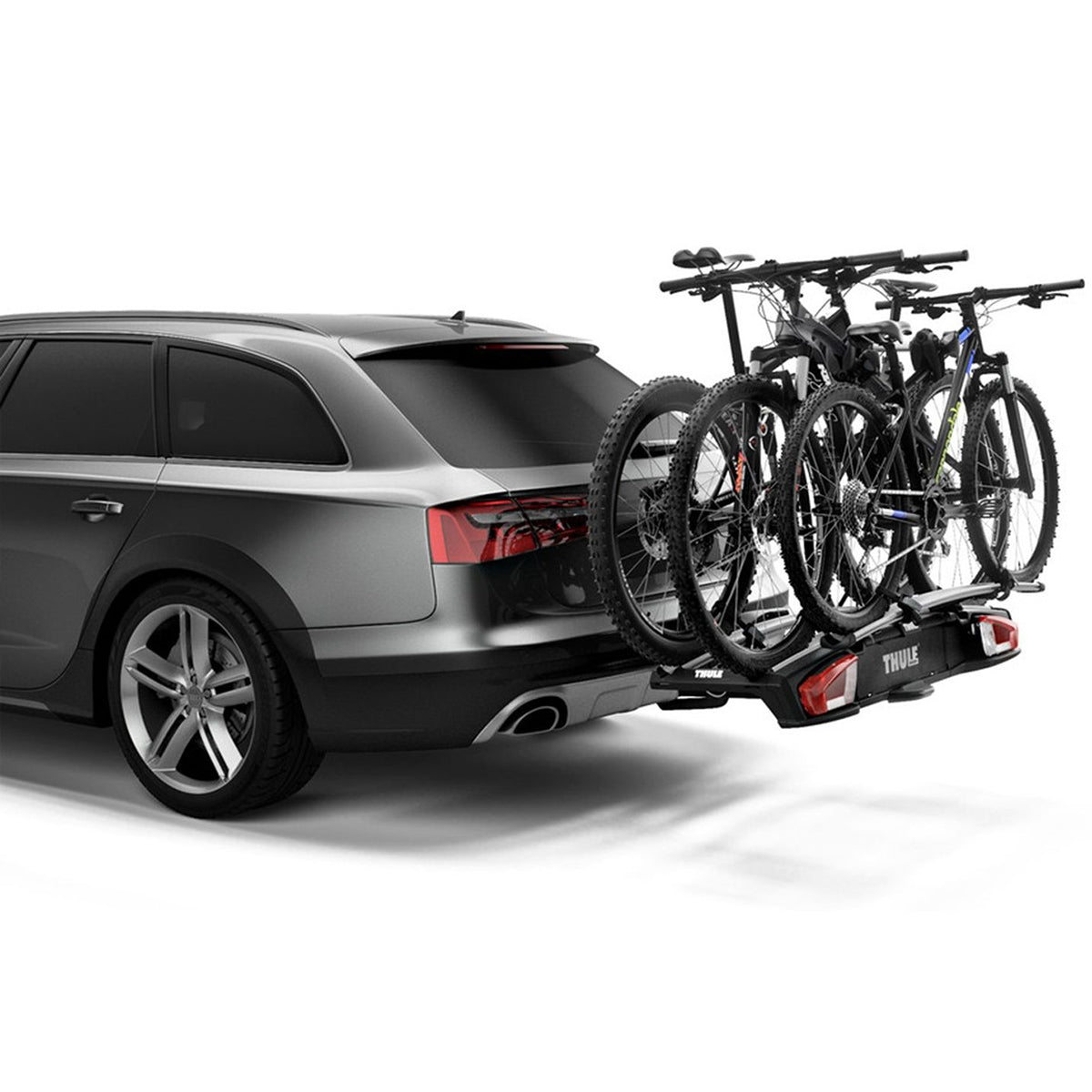 Suport pentru 2 biciclete Thule VeloSpace 938 XT2 cu prindere pe carligul de remorcare (13pini)