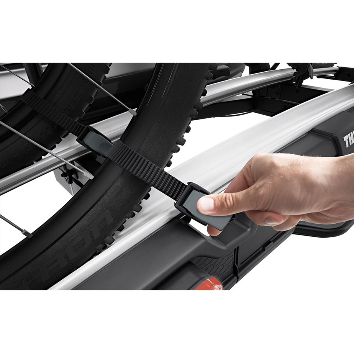 Suport pentru 2 biciclete Thule VeloSpace 938 XT2 cu prindere pe carligul de remorcare (13pini)