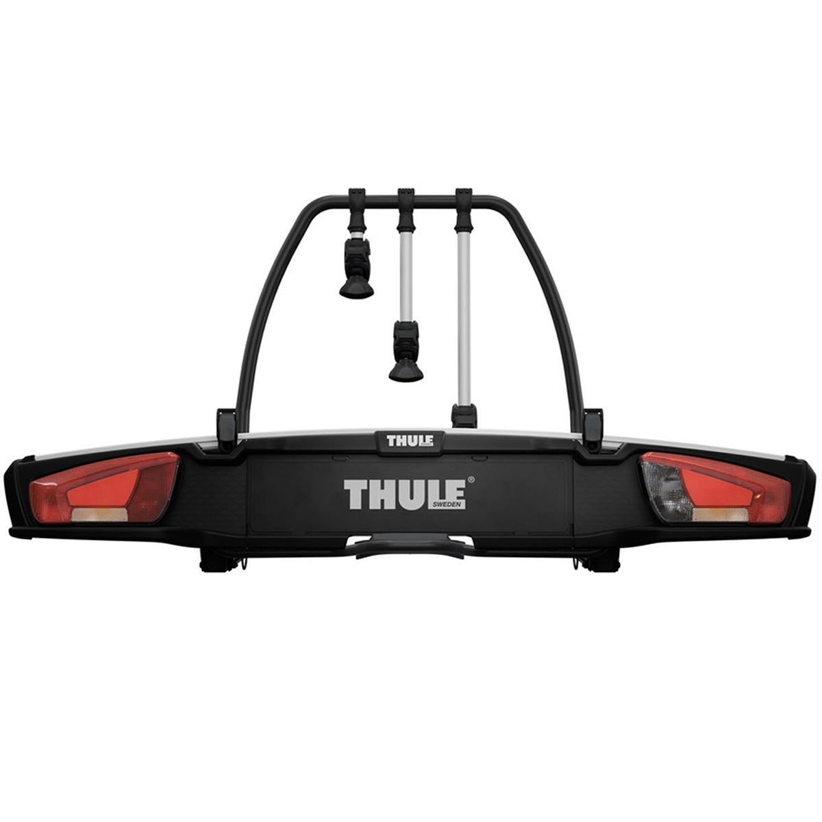 Suport  pentru 3 biciclete Thule VeloSpace 939 XT3 cu prindere pe carligul de remorcare (13pini) Argintiu/Negru
