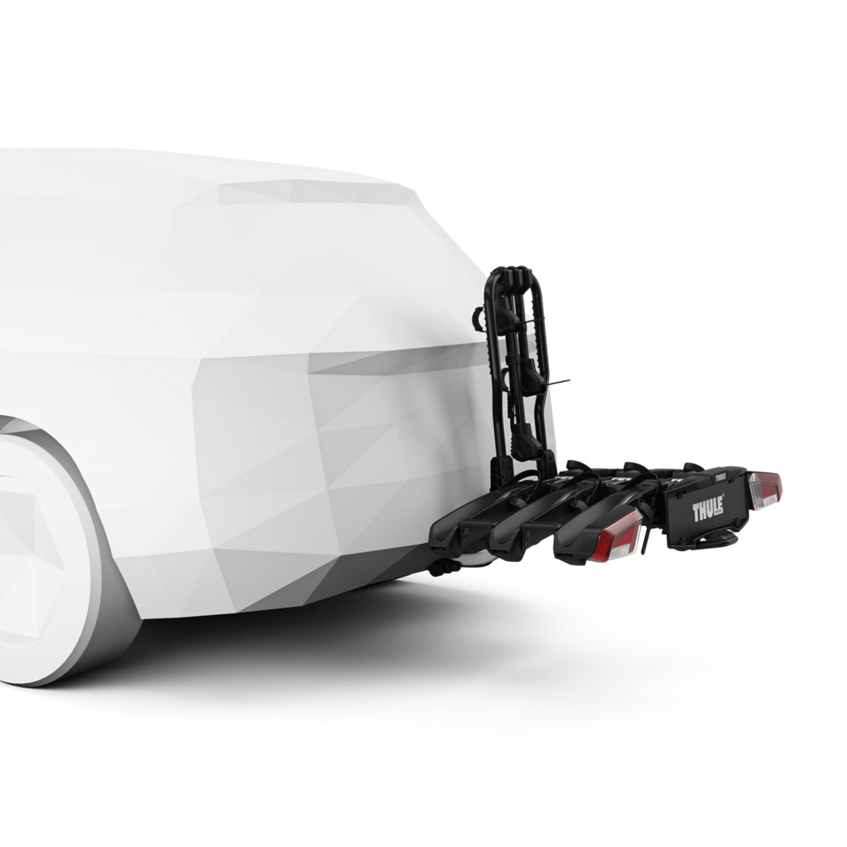 Suport biciclete Thule EasyFold 3  cu prindere pe carligul de remorcare - pentru 3 biciclete