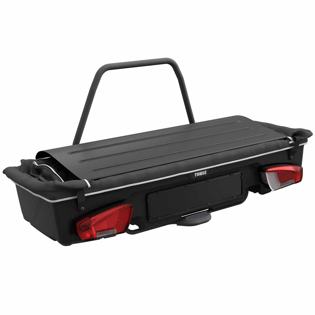Thule Onto Black - cutie portbagaj cu montare pe carligul de remorcare