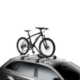 Suport biciclete Thule ProRide 598 Argintiu cu prindere pe bare transversale