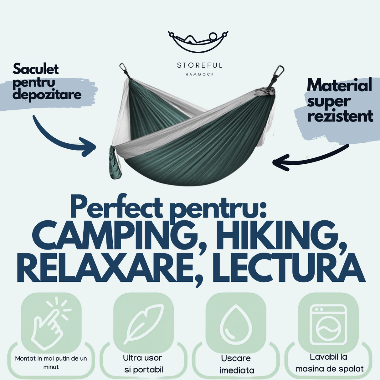 Hamac hikerjoy,dark green
